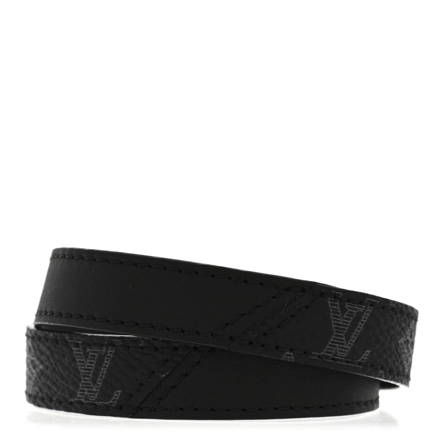 Louis Vuitton Black Monogram Reversible Belt