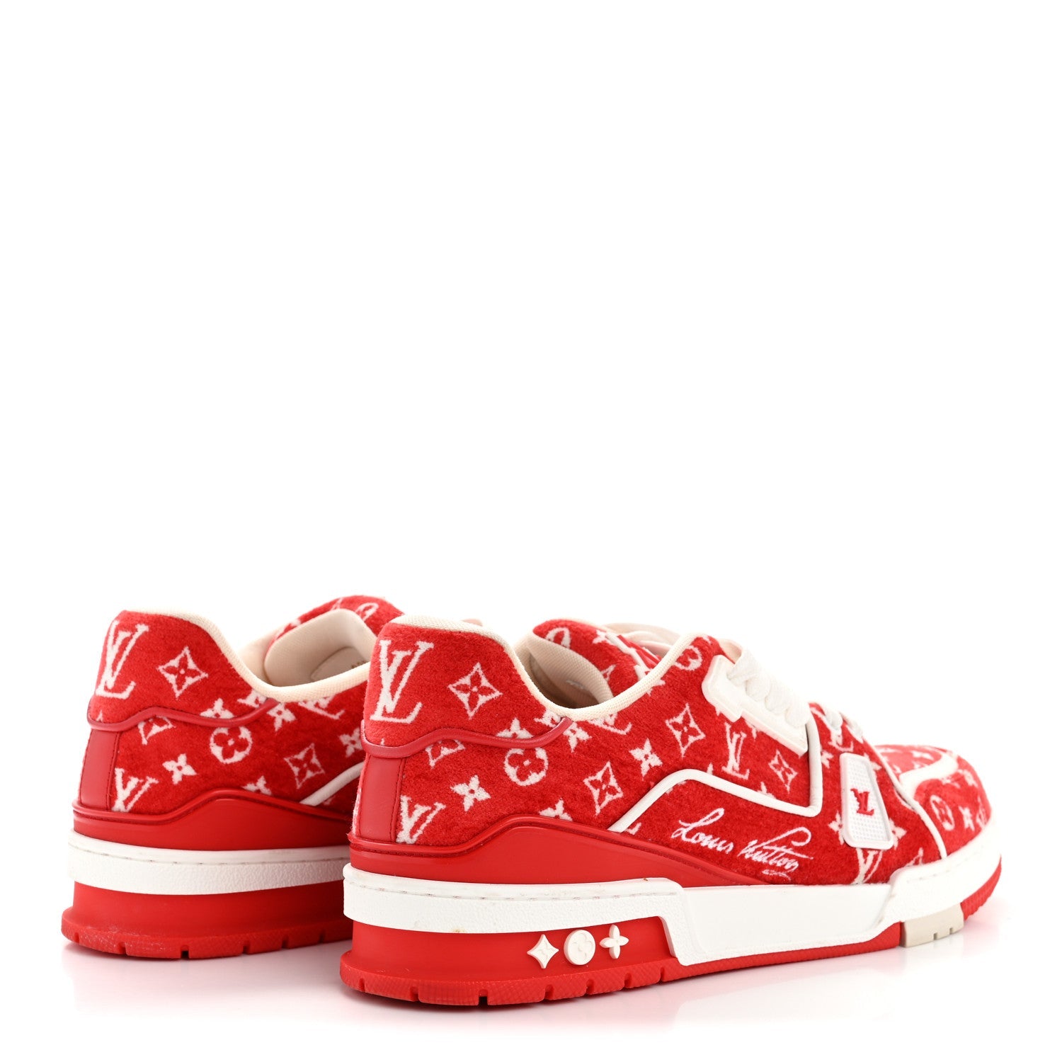 Louis Vuitton Red Monogram Trainer