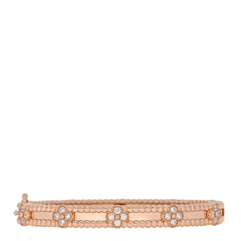 Van Cleef Perlée Clover Bracelet
