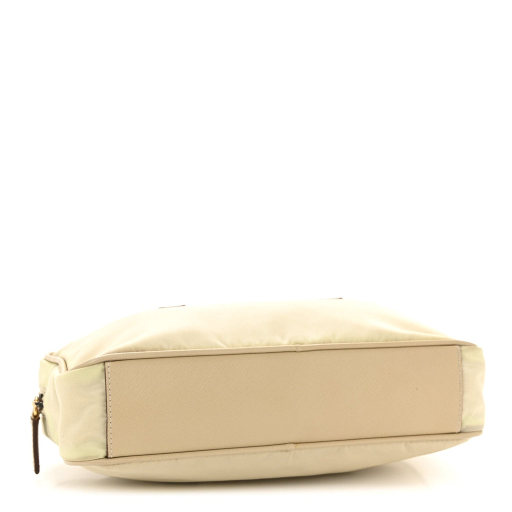 Prada Beige Nylon Top Handle