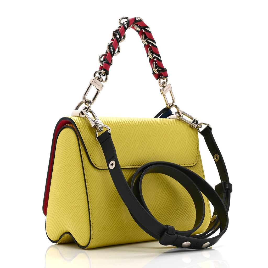 Louis Vuitton Yellow Epi Twist