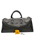 Goyard Black Goyardine Boeing Duffle