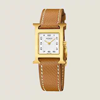 Hermes Heure H Gold Watch