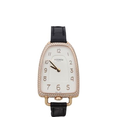 Hermes Galop Rose Gold Diamond