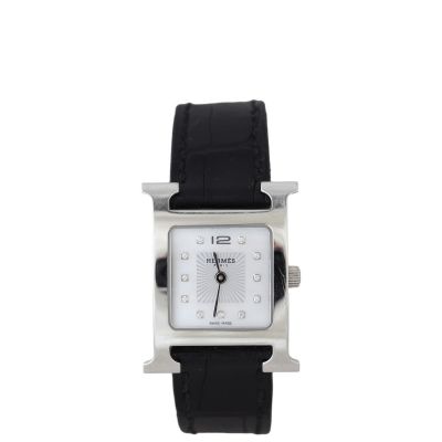 Hermes Heure H Steel Diamond