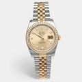 Rolex Datejust Two-Tone Diamond Watch