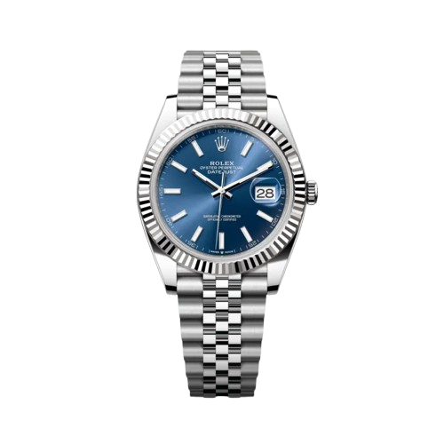Rolex Datejust Blue Fluted Jubilee