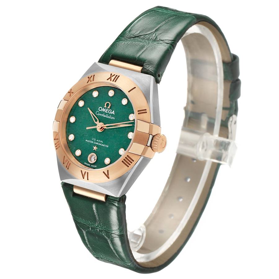 Omega Constellation Green Aventurine Diamond