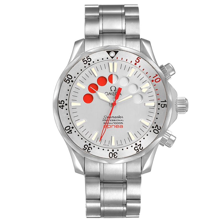 Omega Seamaster Apnea Silver Chronograph