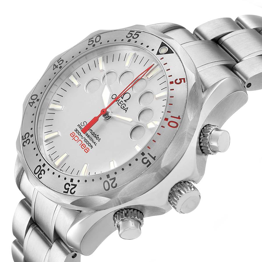 Omega Seamaster Apnea Silver Chronograph