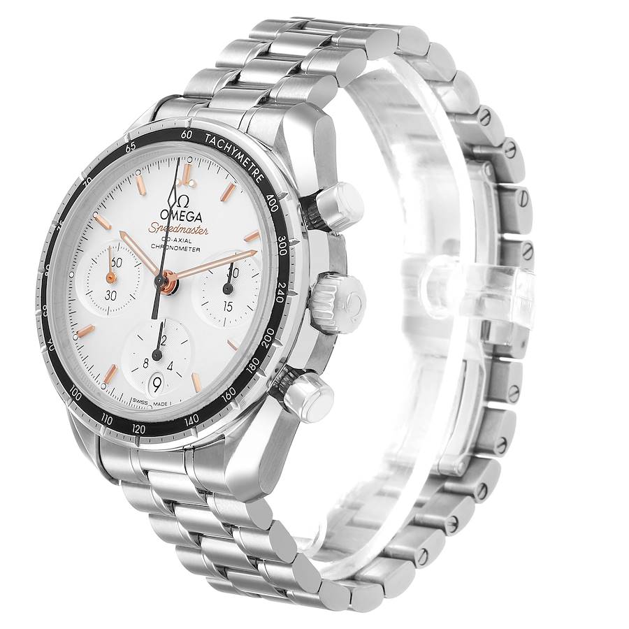 Omega Speedmaster 38mm White Chronograph