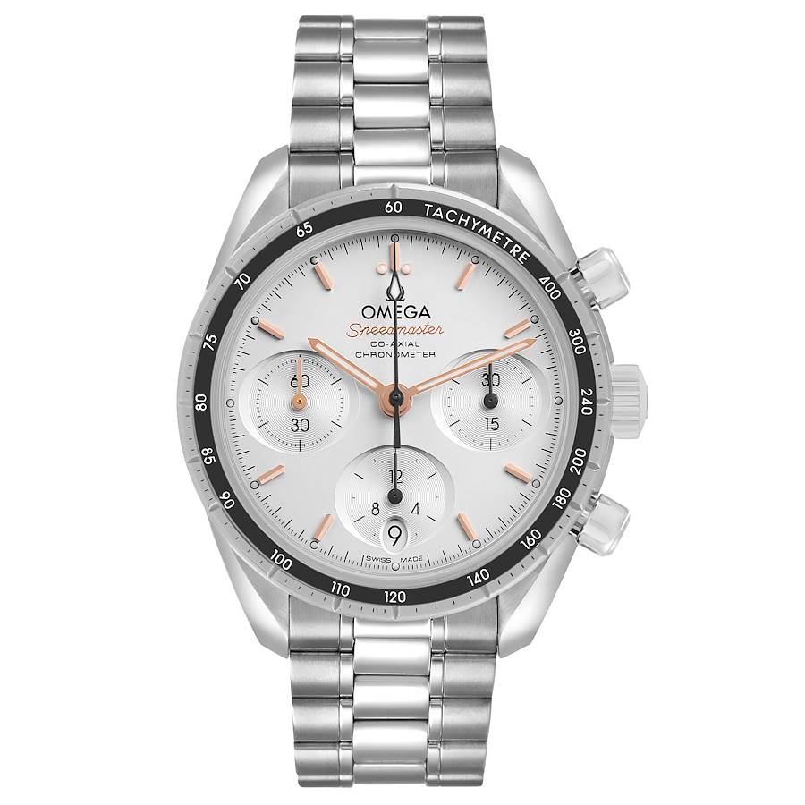Omega Speedmaster 38mm White Chronograph