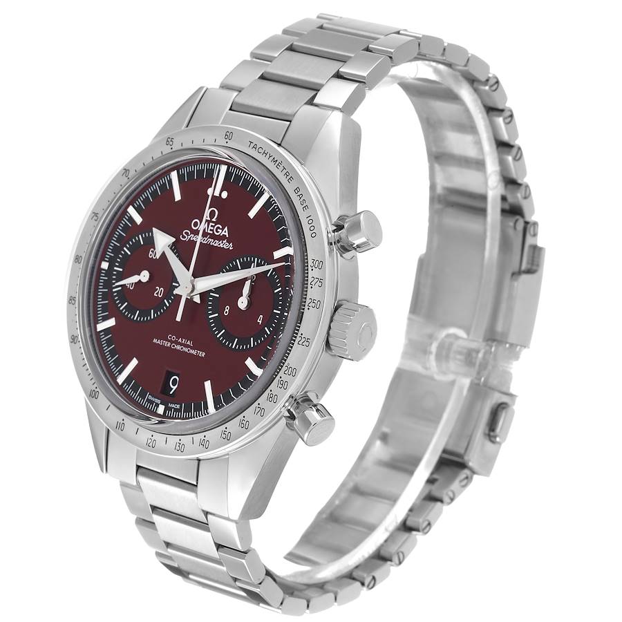 Omega Speedmaster '57 Burgundy Chronograph
