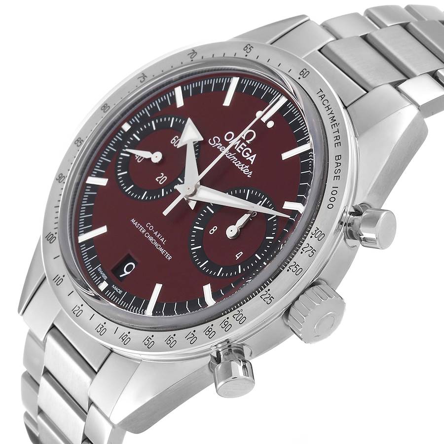 Omega Speedmaster '57 Burgundy Chronograph