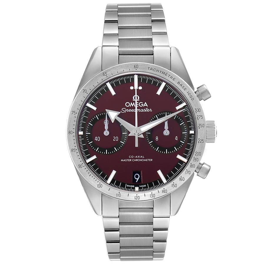 Omega Speedmaster '57 Burgundy Chronograph