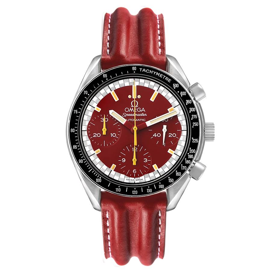 Omega Speedmaster Schumacher Red Chronograph
