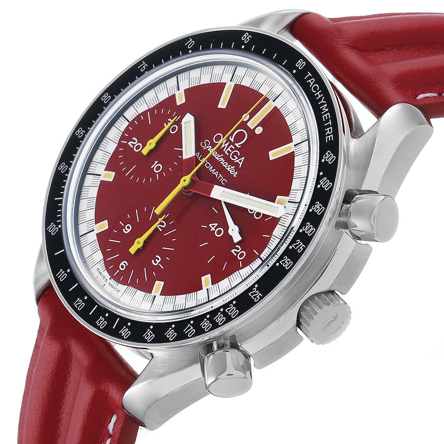 Omega Speedmaster Schumacher Red Chronograph
