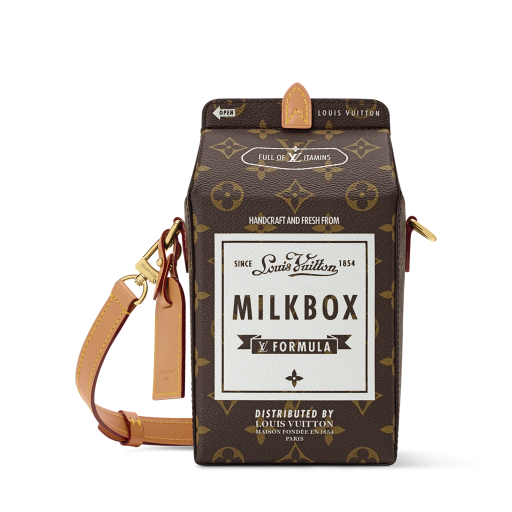 LV Milk Box Crossbody Bag
