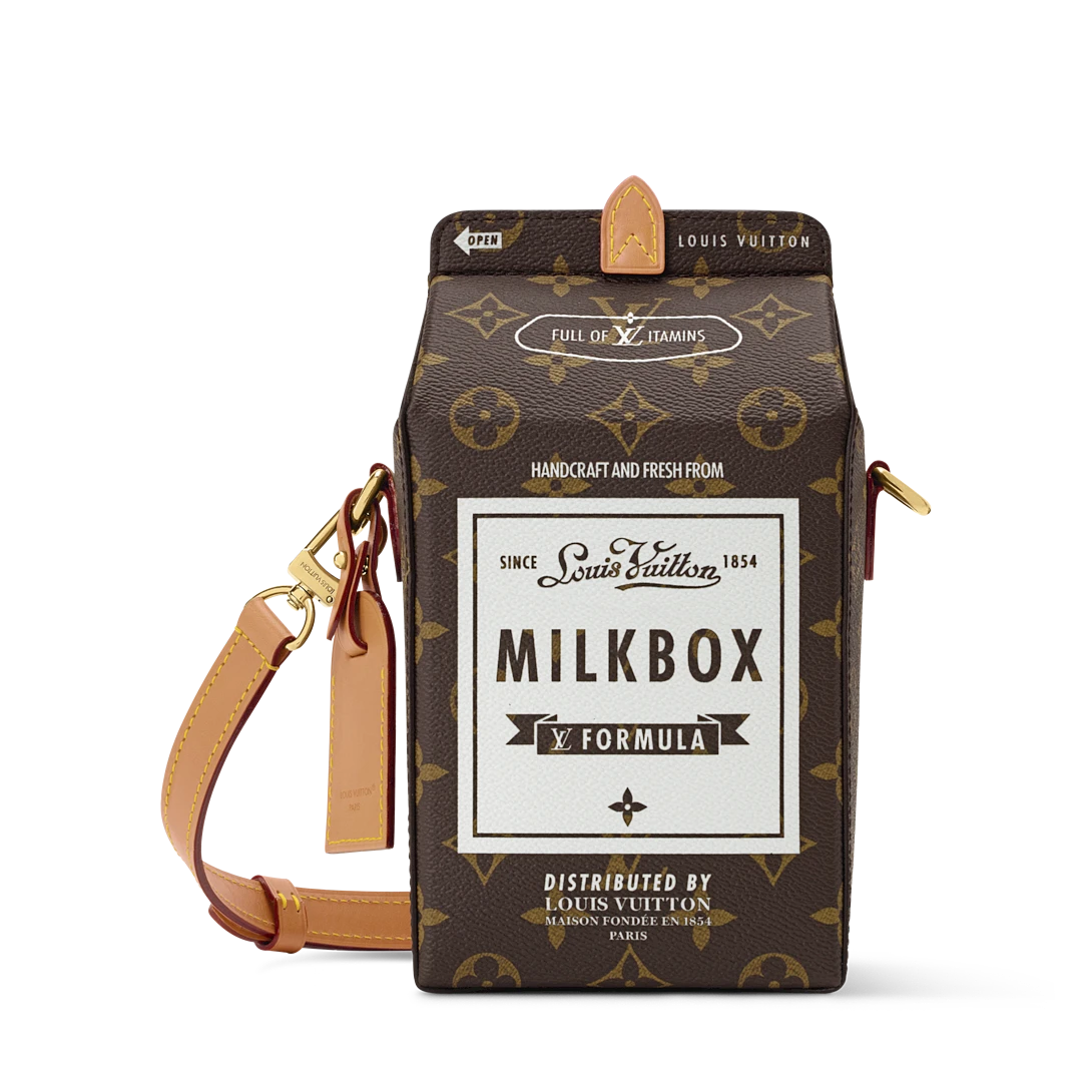 LV Milk Box Crossbody Bag