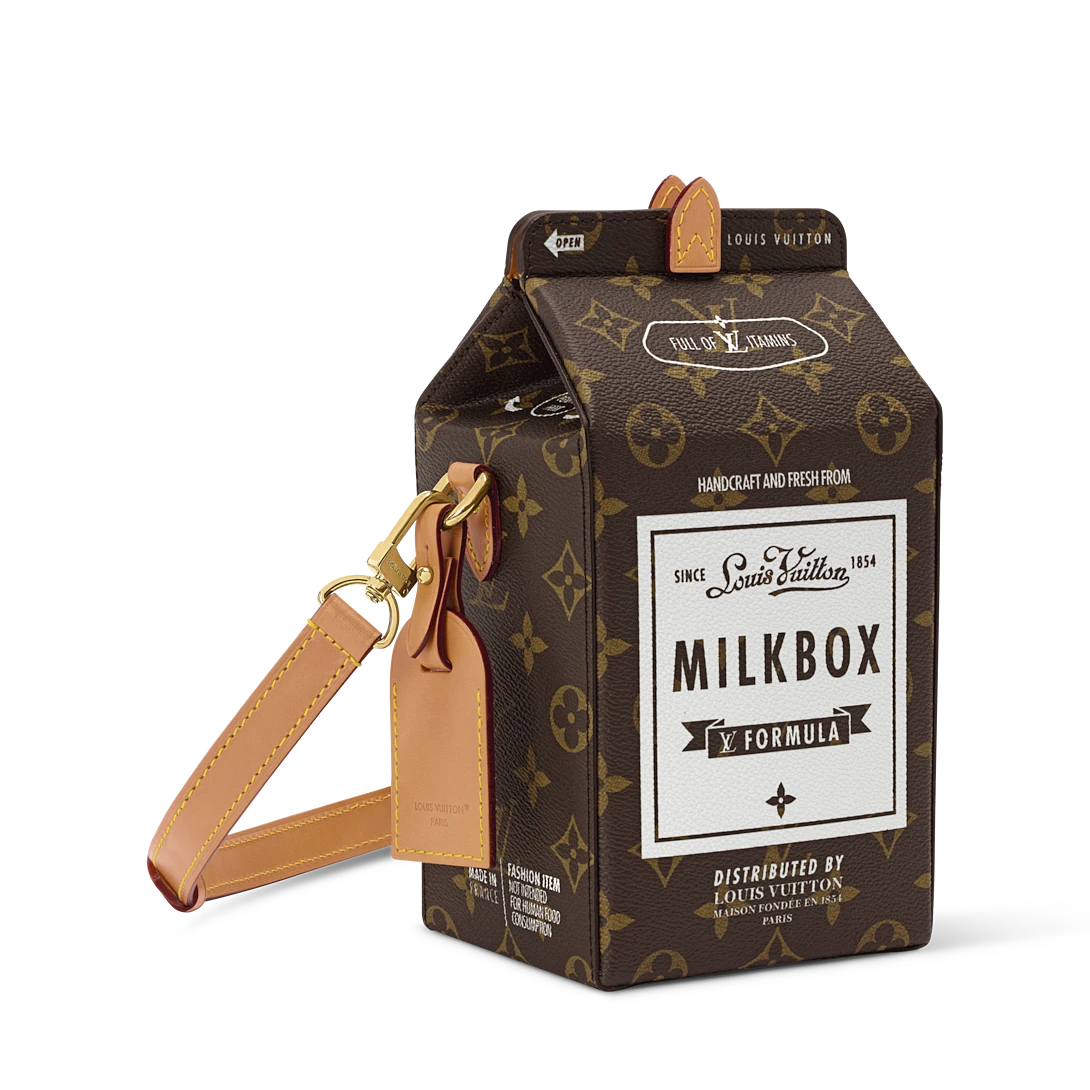 LV Milk Box Crossbody Bag
