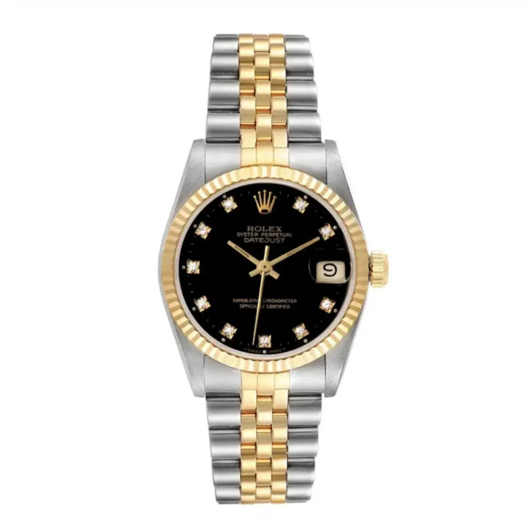Rolex Datejust Two-Tone Diamond Watch