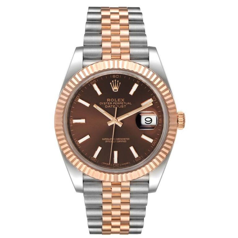 Rolex Datejust Two-Tone Chocolate Jubilee