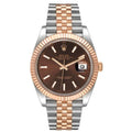 Rolex Datejust Two-Tone Chocolate Jubilee