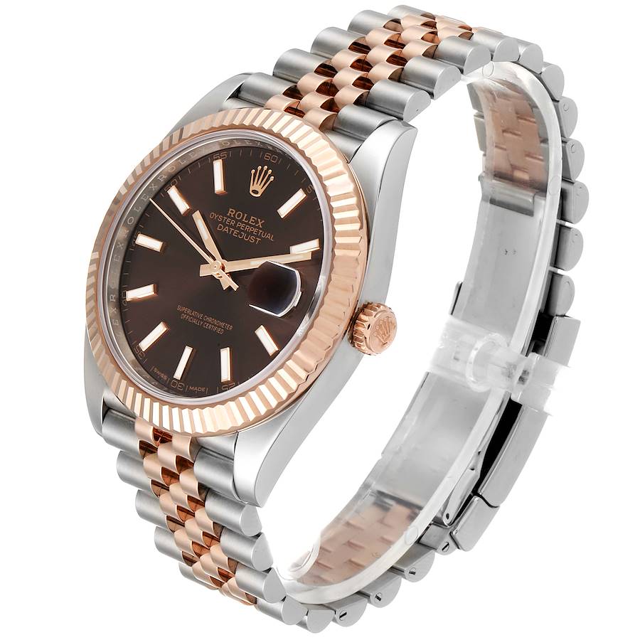 Rolex Datejust Two-Tone Chocolate Jubilee