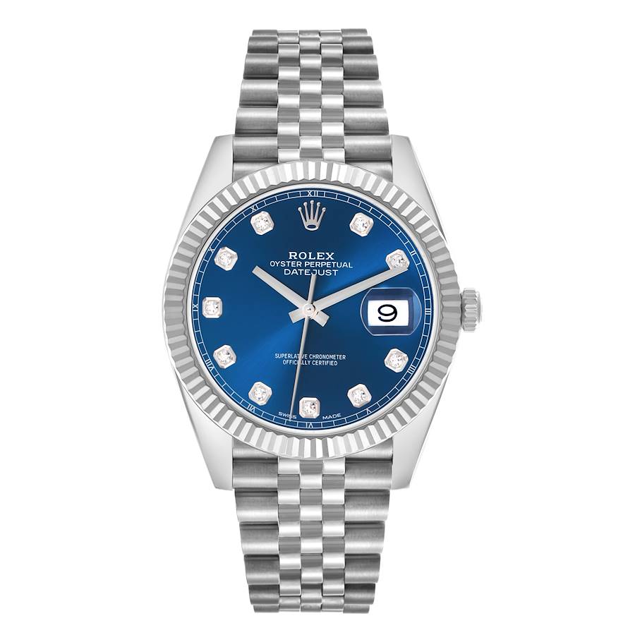 Rolex Datejust Steel Blue Diamond