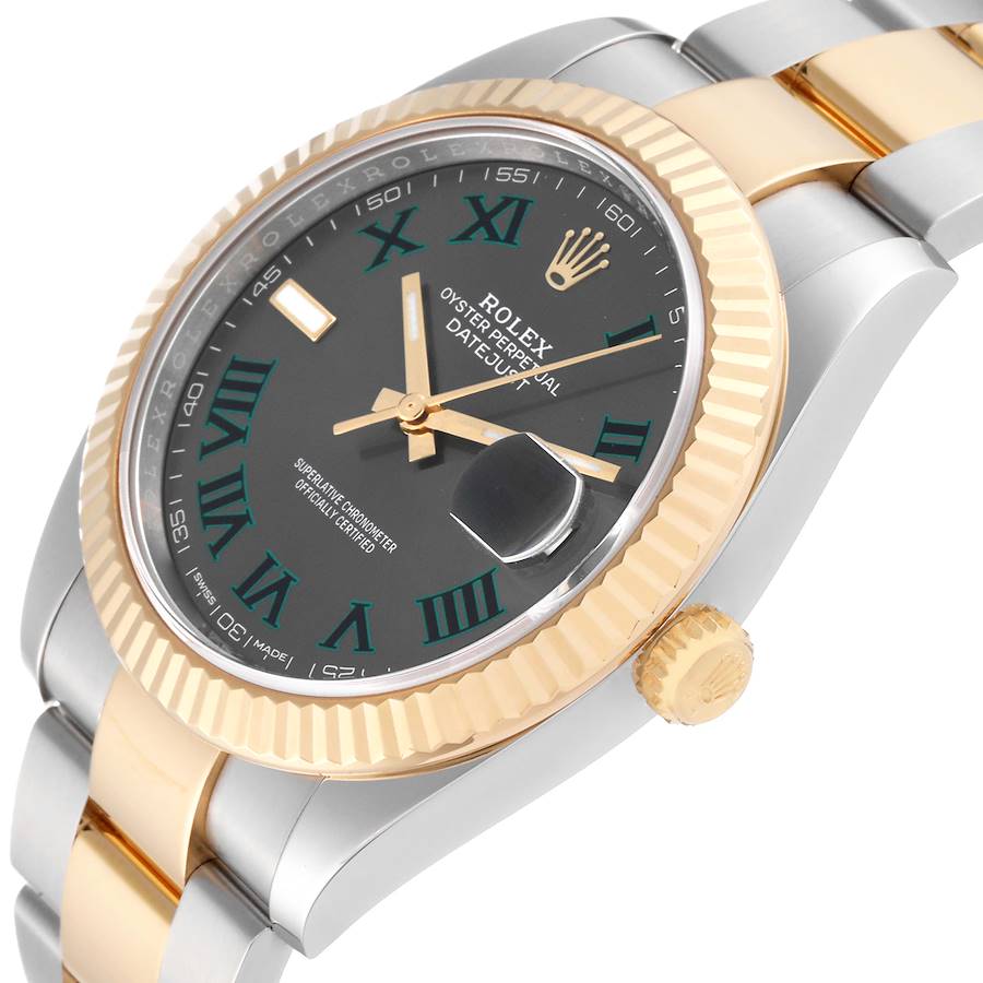 Rolex Datejust Wimbledon Two-Tone Watch