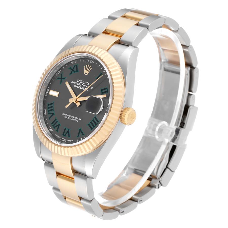 Rolex Datejust Wimbledon Two-Tone Watch