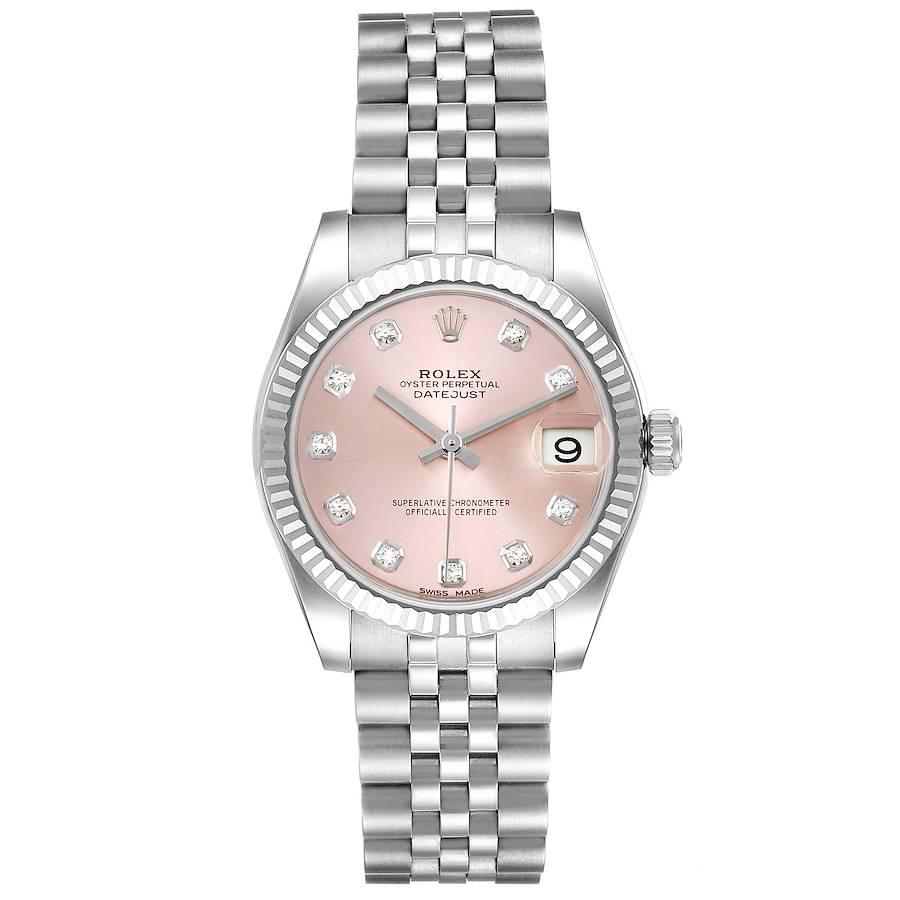 Rolex Datejust Steel Pink Diamond