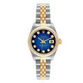 Rolex Datejust Two-Tone Blue Diamond
