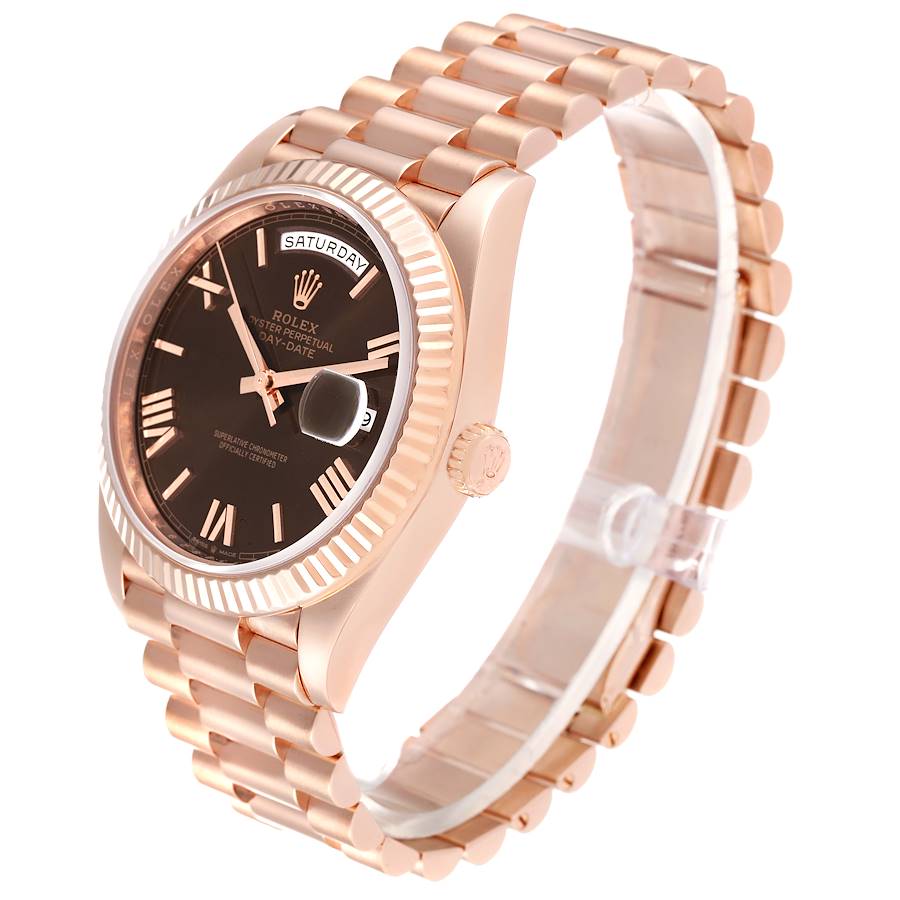 Rolex Day-Date Everose Chocolate Watch