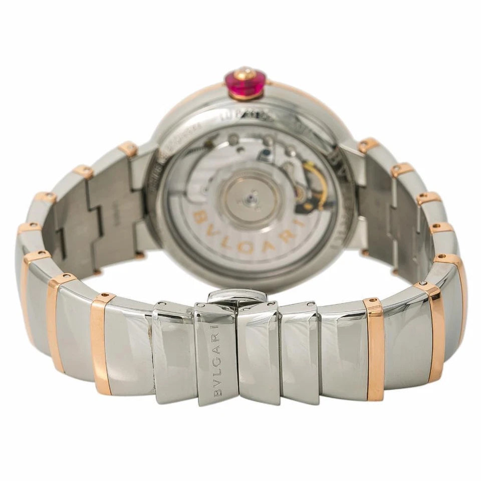 Bvlgari Lucea Black Two-Tone Watch